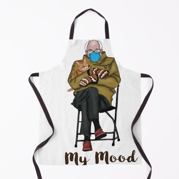 Item preview, Bernie sanders mittens and kitten meme designed and sold by Print Epic.