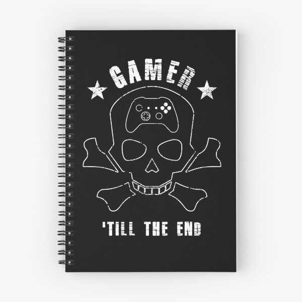 Item preview, Gamer 'till The End Gaming Skull Badass Hardcore Gamer designed and sold by sillyquestions.