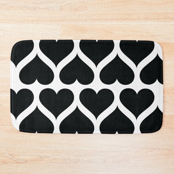 Item preview, Black Heart Pattern  designed and sold by HeraAndKosmos.