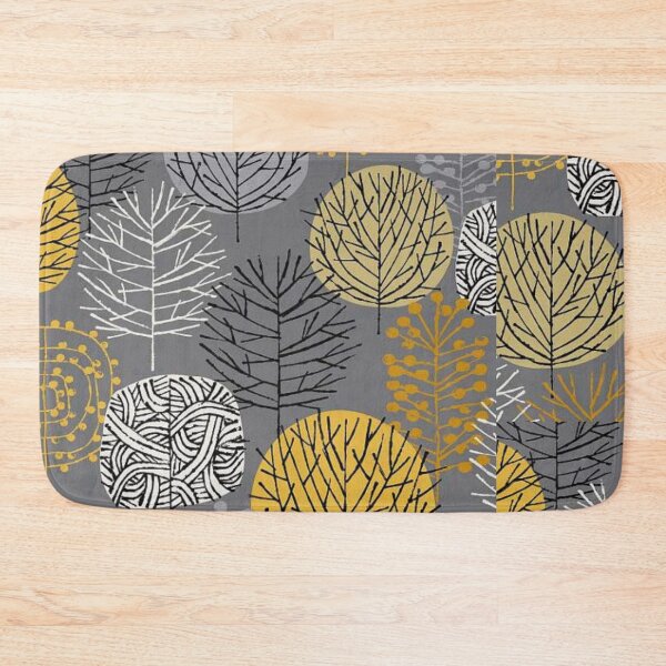 Item preview, Yellow black and white patron designed and sold by KAMRAN HASSAN.