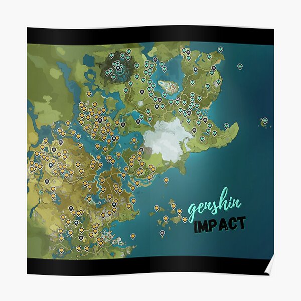 Map genshin Genshin Impact