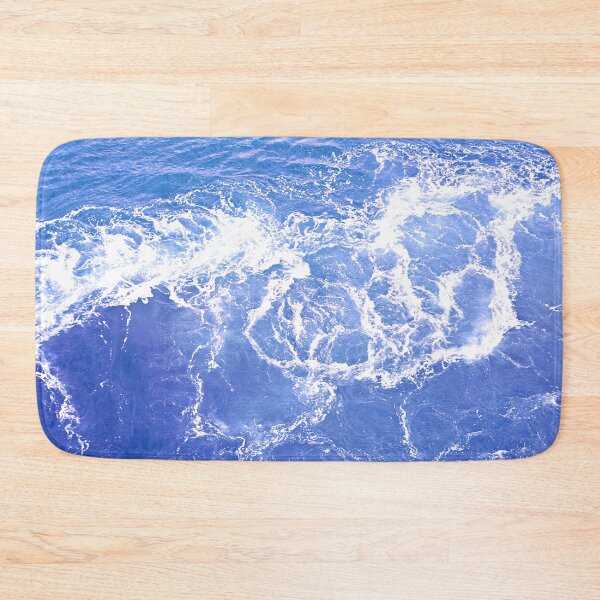 Item preview, Sky Blue Ocean Waves, Deep Blue Ocean designed and sold by naturecdesigns.