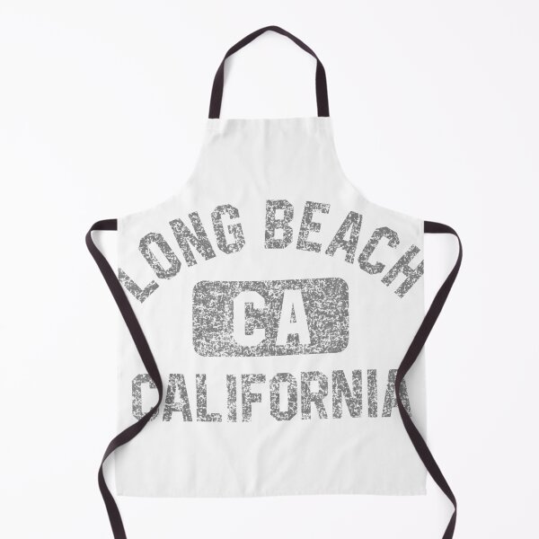 Item preview, Long Beach CA Gym Style Black with Distressed Black Print  designed and sold by PanZhi.