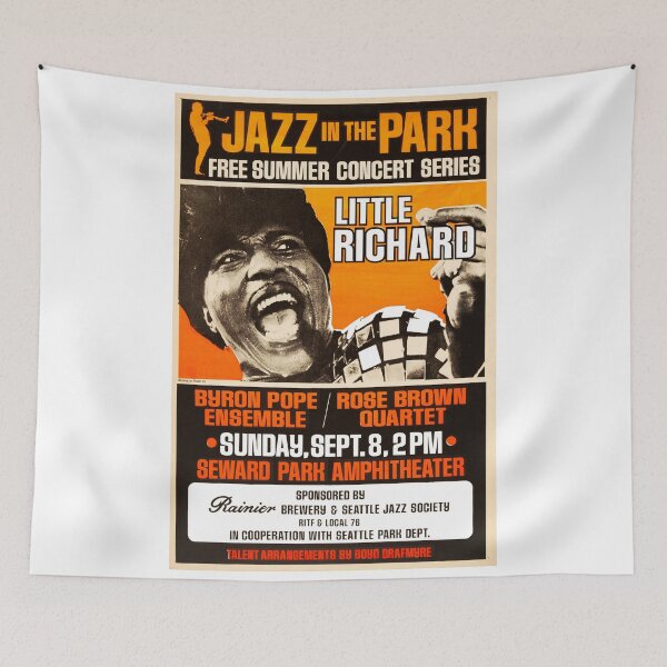 Item preview, Little Richard poster. designed and sold by Inkmigrant.