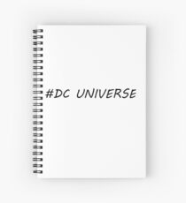 #DC Universe Spiral Notebook