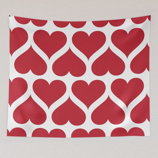 Item preview, Red Heart Pattern- Valentine's Day 2021 designed and sold by HeraAndKosmos.