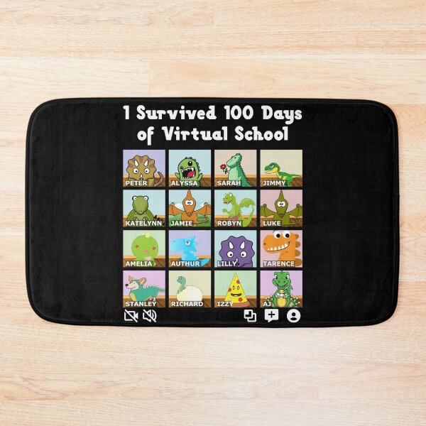 Item preview, Virtual Classroom - I Survived 100 Days Of Virtual School designed and sold by jtechlimitless.
