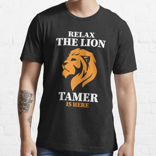 lion tamer t shirt