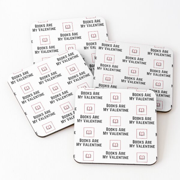Item preview, Books Are My Valentine designed and sold by WorldPrintTees.