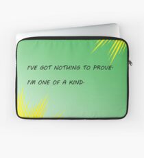 Young Justice Artemis quote Laptop Sleeve