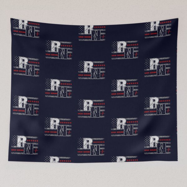 Item preview, RN Nurse Flag designed and sold by RiffXS.