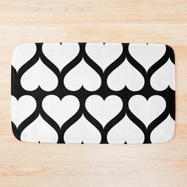 Item preview, Black/White Heart Pattern- Valentine's Day 2021 designed and sold by HeraAndKosmos.