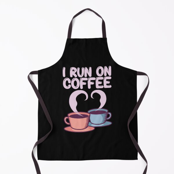 Item preview, I Run On Coffee - Caffeine Lover Gift designed and sold by biNutz.