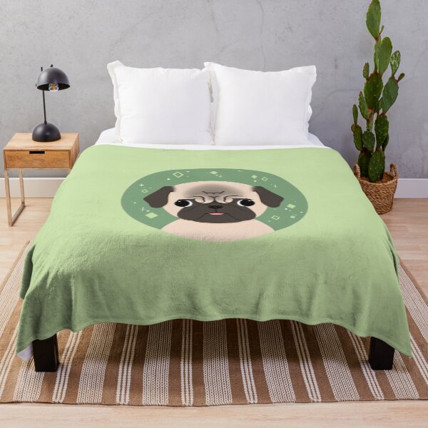Item preview, Cute pug portrait  designed and sold by KTJoh.