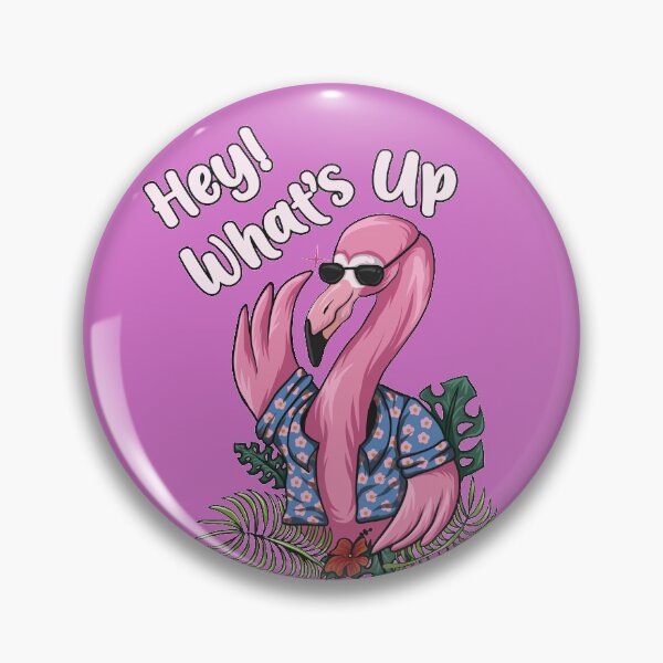 Item preview, Whats UP Flockers Cute Funny Flamingo Lover Gift designed and sold by TeeServes.