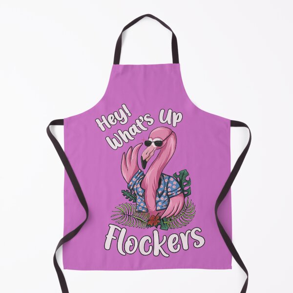 Item preview, Whats UP Flockers Cute Funny Flamingo Lover Gift designed and sold by TeeServes.