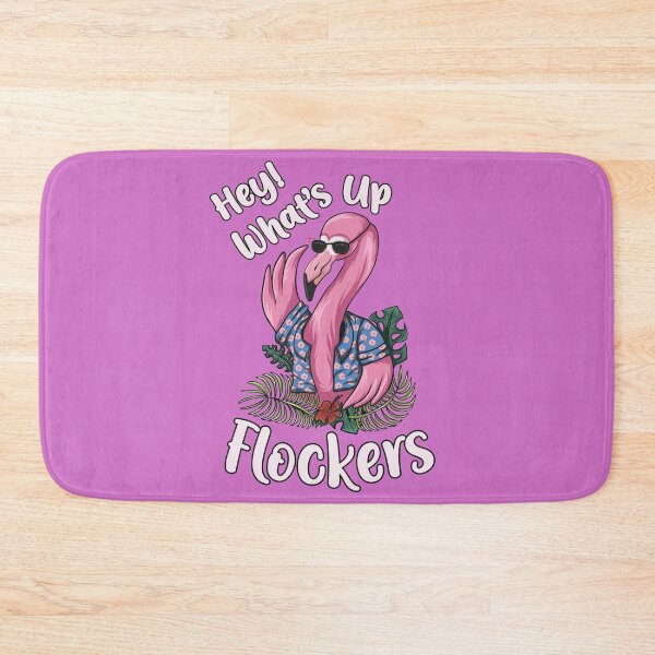 Item preview, Whats UP Flockers Cute Funny Flamingo Lover Gift designed and sold by TeeServes.