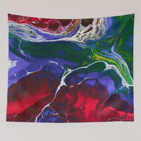 Item preview, Explosive Nature Pouring Medium Art designed and sold by Artdianarada.