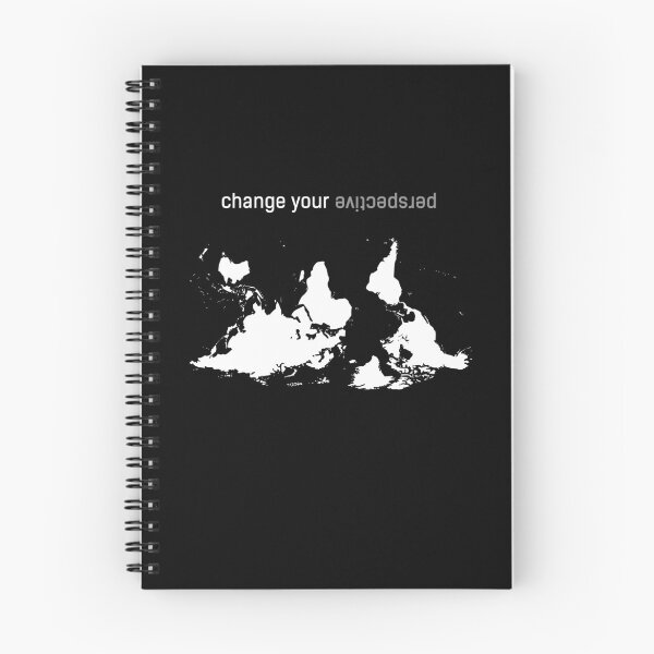 Item preview, Change Your Perspective Inspirational World Map Graphic designed and sold by sillyquestions.