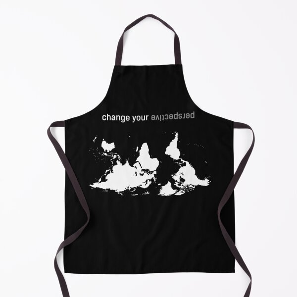 Item preview, Change Your Perspective Inspirational World Map Graphic designed and sold by sillyquestions.
