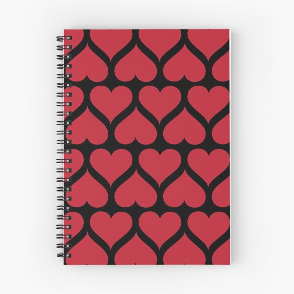 Item preview, Red/Black Heart Pattern- Valentine's Day 2021 designed and sold by HeraAndKosmos.