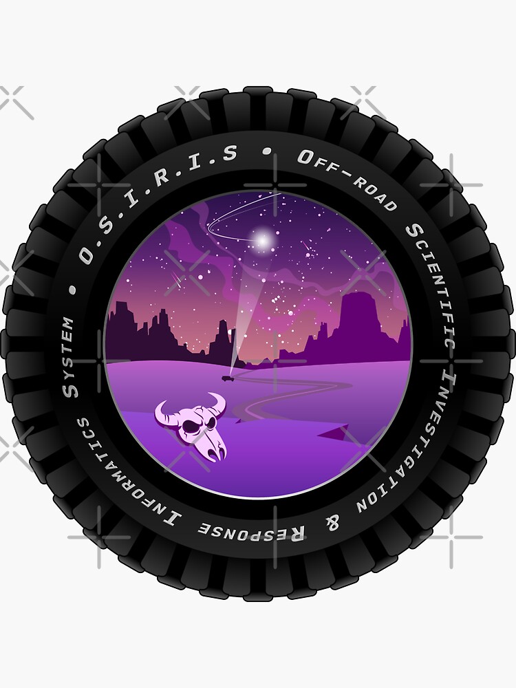 Thumbnail 3 of 3, Sticker, O.S.I.R.I.S. Insignia designed and sold by Dan Zetterström.