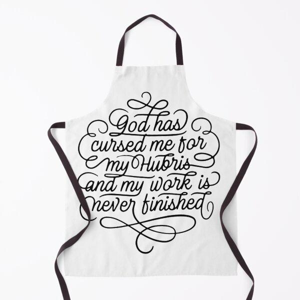 Item preview, bdg brian david gilbert - god has cursed me for my hubris and my work is never finished designed and sold by cameronbaba.