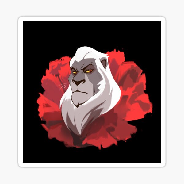 Lionking Hadestown Hades Sticker