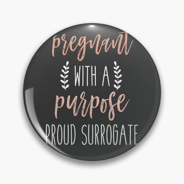 Item preview, IVF Pregnant With A Purpose Proud Surrogate UIU Baby designed and sold by megatype.