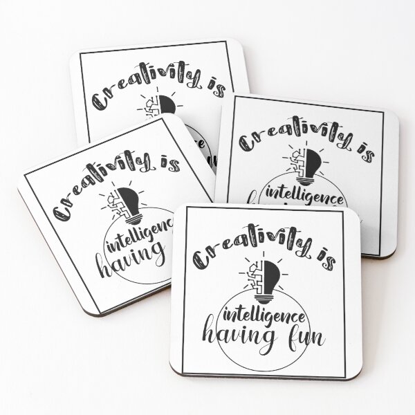 Item preview, Creativity is intelligence having fun  designed and sold by KIKOOSTORE.