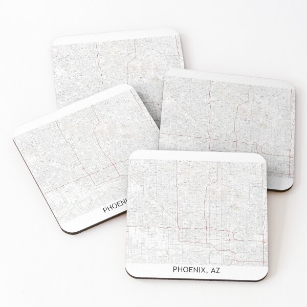 Item preview, Phoenix, AZ Hexadic Topographical Map Clean designed and sold by PGHPhotoCo.