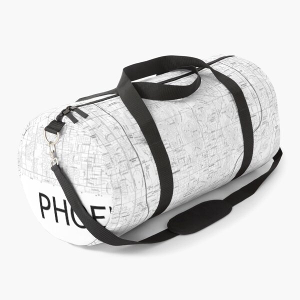 Item preview, Phoenix, AZ Hexadic Topographical Map Black and White designed and sold by PGHPhotoCo.