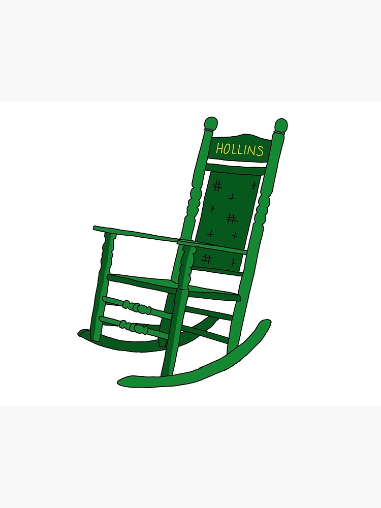 Thumbnail 2 of 2, Postcard, Hollins Rocking Chair designed and sold by 24hourlibrary.