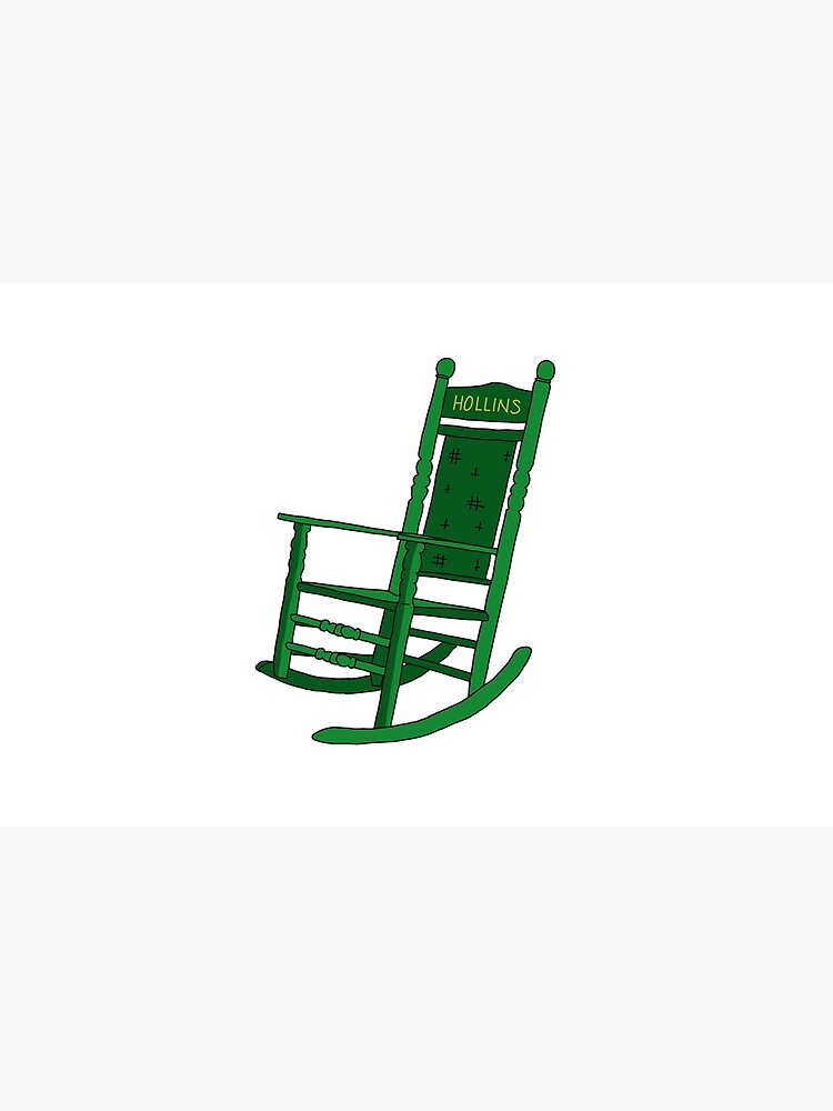 Thumbnail 4 of 4, Zipper Pouch, Hollins Rocking Chair designed and sold by 24hourlibrary.
