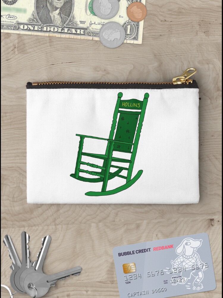 Thumbnail 3 of 4, Zipper Pouch, Hollins Rocking Chair designed and sold by 24hourlibrary.