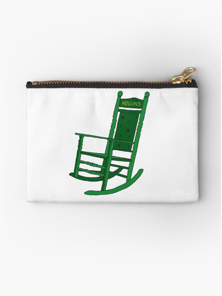 Thumbnail 1 of 4, Zipper Pouch, Hollins Rocking Chair designed and sold by 24hourlibrary.