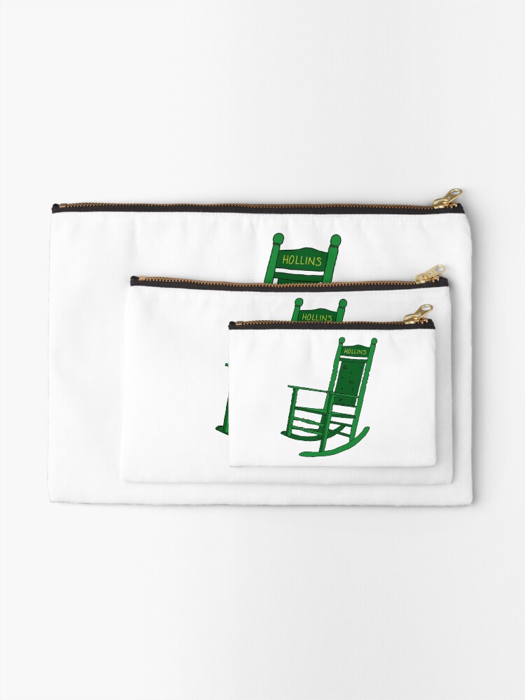 Thumbnail 2 of 4, Zipper Pouch, Hollins Rocking Chair designed and sold by 24hourlibrary.