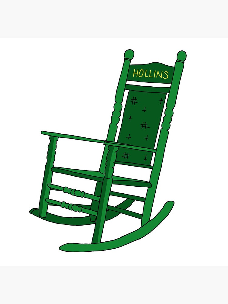 Thumbnail 5 of 5, Coasters (Set of 4), Hollins Rocking Chair designed and sold by 24hourlibrary.
