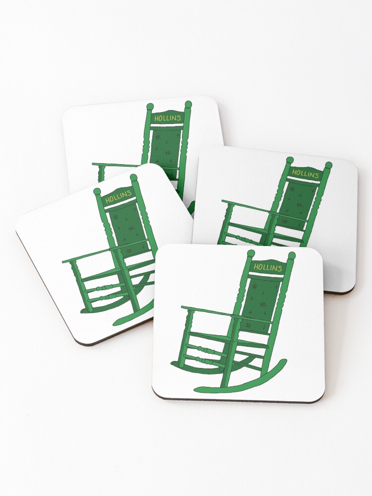Thumbnail 1 of 5, Coasters (Set of 4), Hollins Rocking Chair designed and sold by 24hourlibrary.