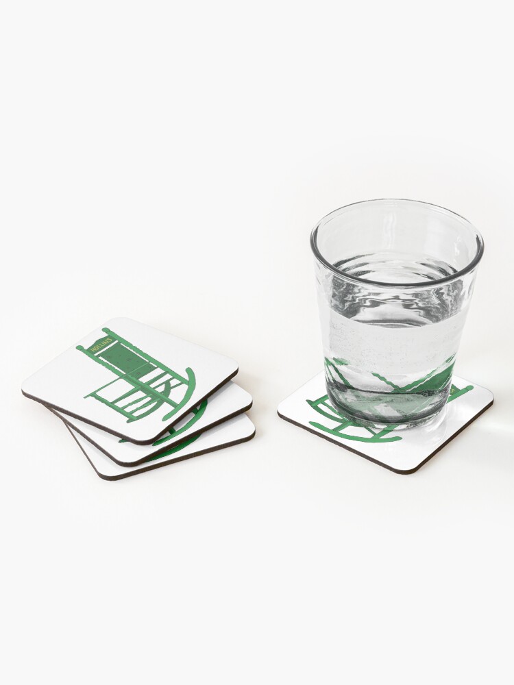 Thumbnail 2 of 5, Coasters (Set of 4), Hollins Rocking Chair designed and sold by 24hourlibrary.