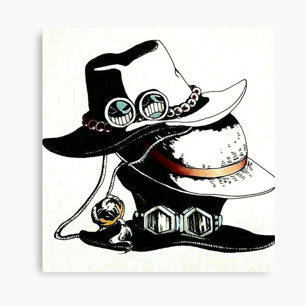 Impressions Sur Toile Sur Le Theme Ace Sabo Luffy Redbubble