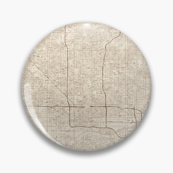 Item preview, Phoenix, AZ Hexadic Topographical Map Vintage designed and sold by PGHPhotoCo.