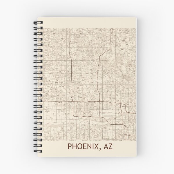 Item preview, Phoenix, AZ Hexadic Topographical Map Vintage designed and sold by PGHPhotoCo.
