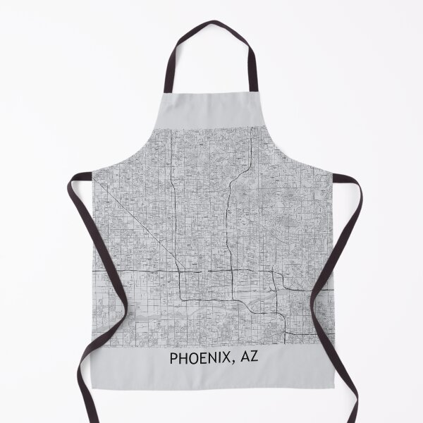 Item preview, Phoenix, AZ Hexadic Topographical Map Grey designed and sold by PGHPhotoCo.