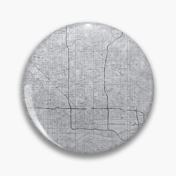 Item preview, Phoenix, AZ Hexadic Topographical Map Grey designed and sold by PGHPhotoCo.