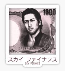 Akiyama 1000 Yen Shirt Sticker