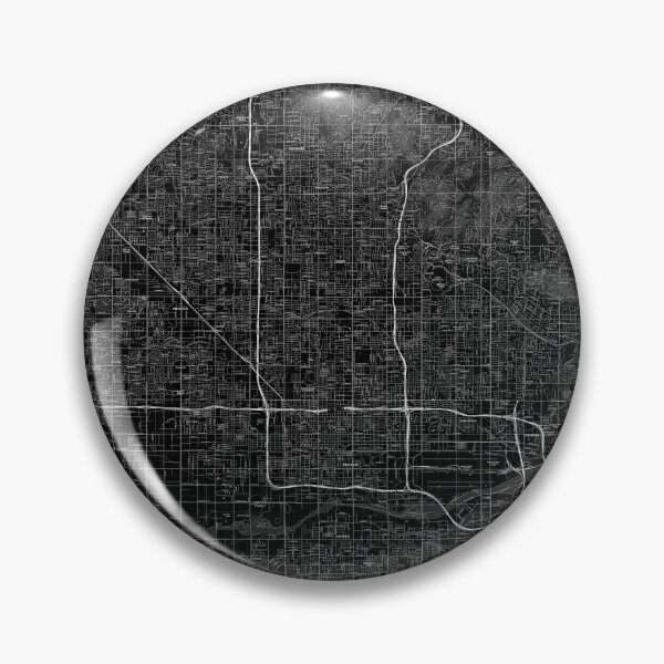 Item preview, Phoenix, AZ Hexadic Topographical Map Black designed and sold by PGHPhotoCo.