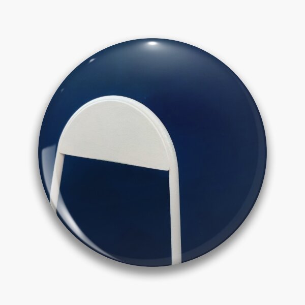 Item preview, White chair on Blue background designed and sold by julidescole.