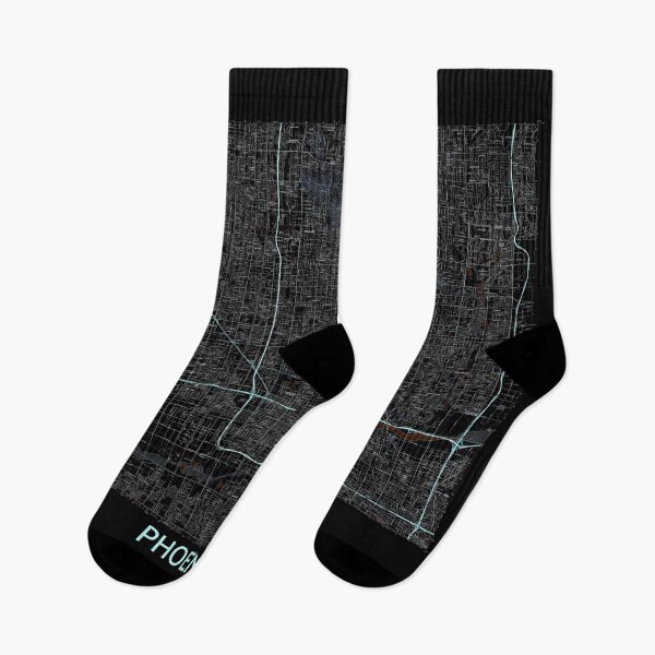 Item preview, Phoenix, AZ Hexadic Topographical Map Dark designed and sold by PGHPhotoCo.