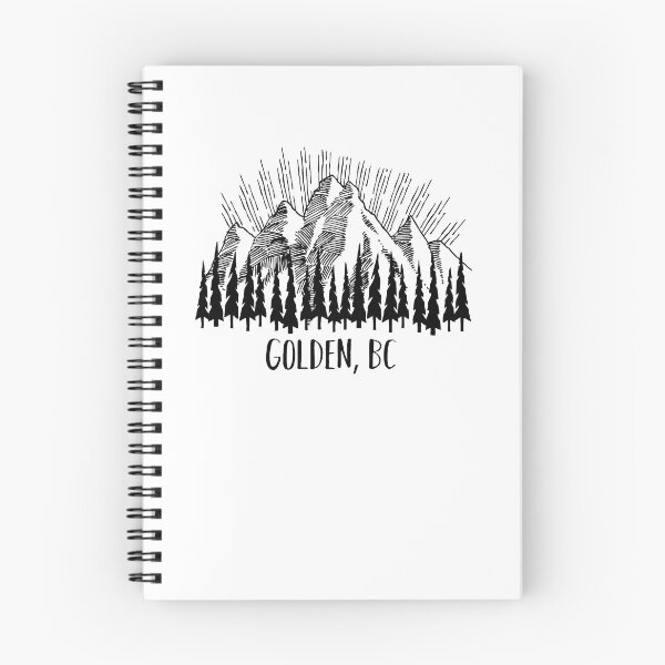 Item preview, Golden British Columbia BC Canada Parks Mountains and Forest Outdoors Design designed and sold by palmettodigital.